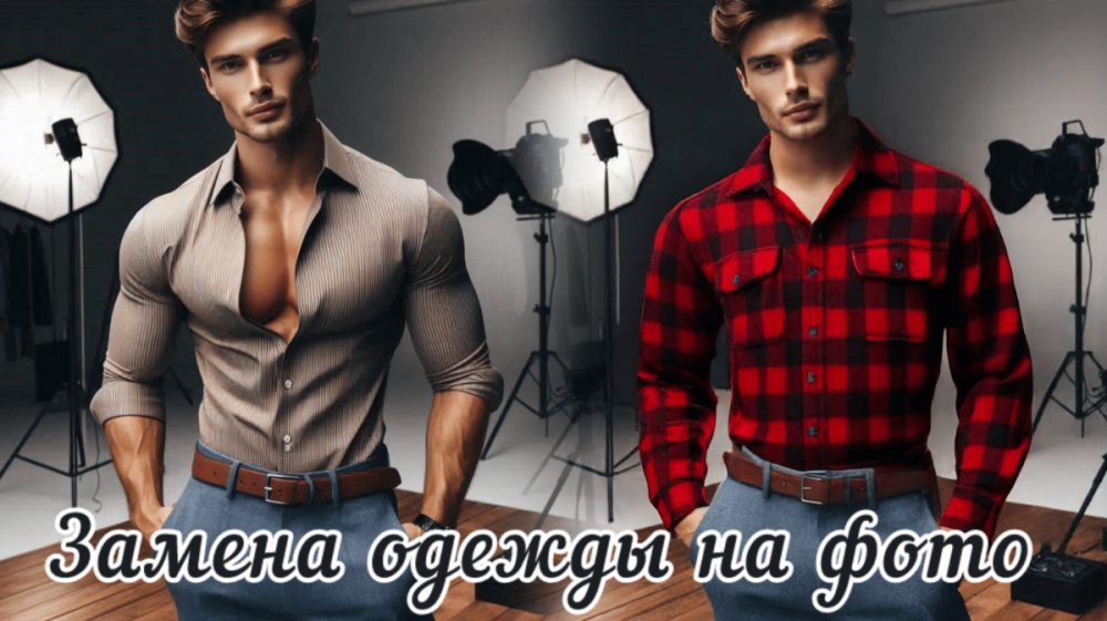 Замена одежды на фото