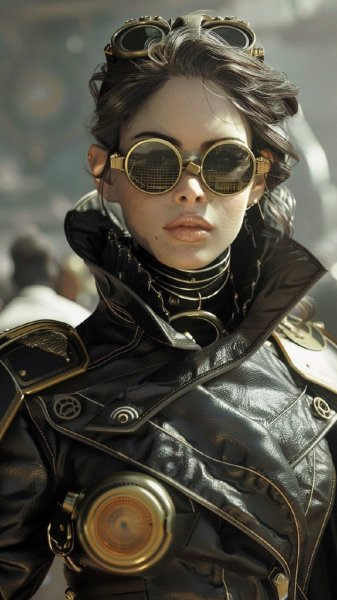 Женщина в стиле Steampunk-MJ