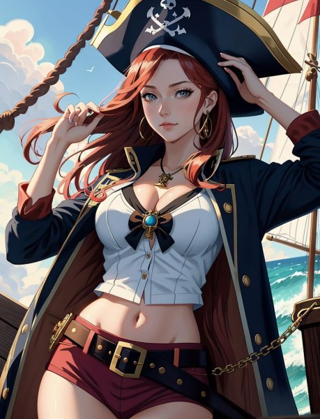Девушка пират - SD