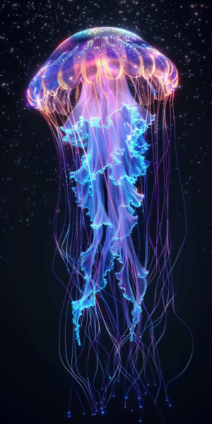 Неоновая медуза - MJ