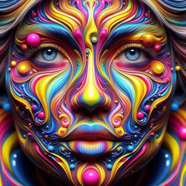 Trippy art - DALLE