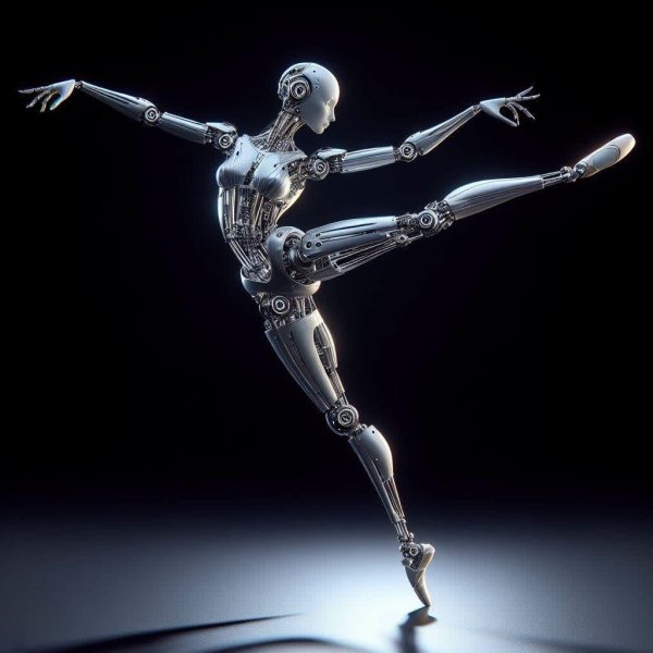 Robotic ballerina - DALLE