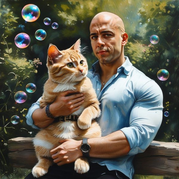 Fluffy Vin Diesel