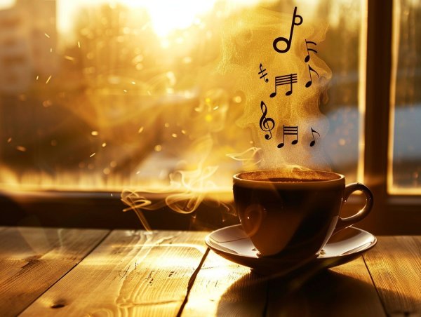 Музыкальная чашечка кофе