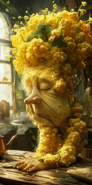 Vegetable face - MJ