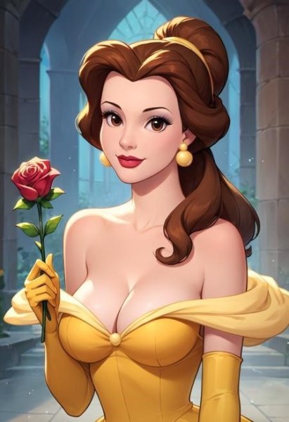 LoRA ID: 96652. Belle beauty and the beast disney