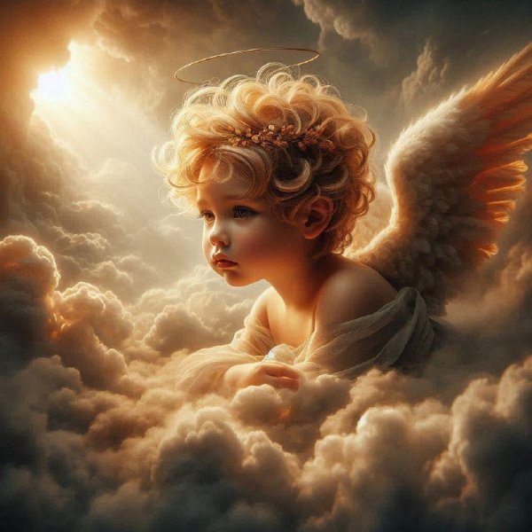 Звездный Ангел: Восхождение из Небес. dalle