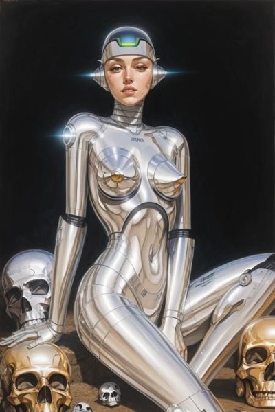 LoRA ID: 38199. Hajime Sorayama LoRA Style