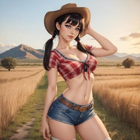 LoRA ID: 446043. Sexy Cowgirl SD 1.5