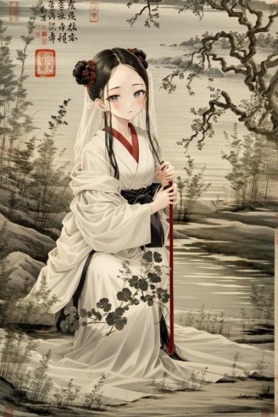 LoRA ID: 36979. Tang Bohu s Painting Style LORA