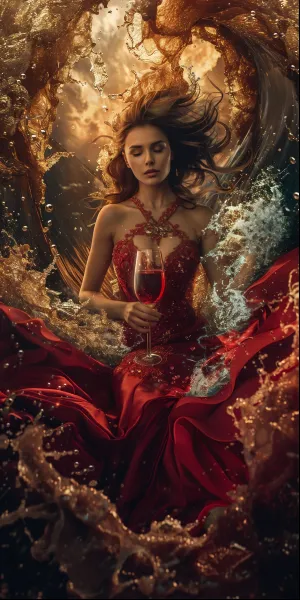 Wine glass - MJ