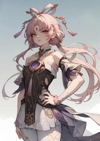 LoRA ID: 60053. [SD1.5 PONY] Honkai Star Rail Fu Xuan