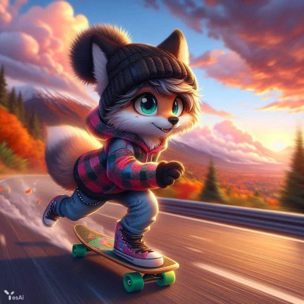 Fox skater