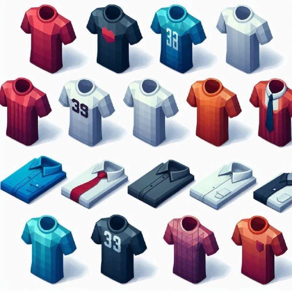 Гaming Low Poly Style Icons Collectio. dalle