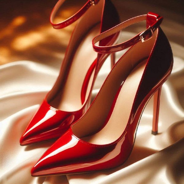 Красота и изысканность: красные лодочки от Louboutin. dalle