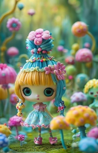 LoRA ID: 531228. style of Lalaloopsy [SDXL] 254