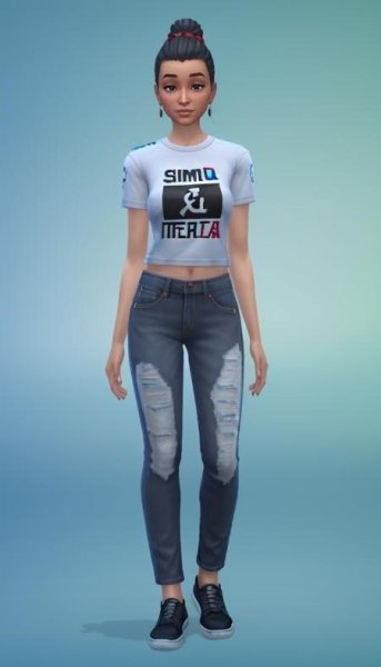 LoRA ID: 116320. Sims CAS Concept LORA