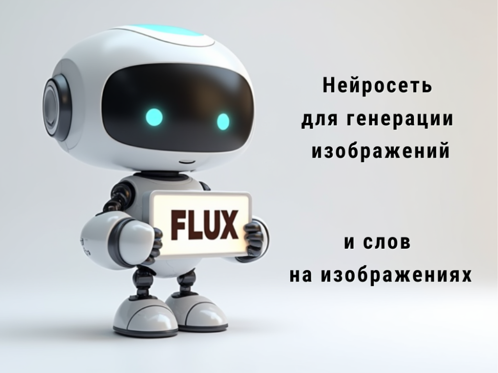 нейросеть Flux для создания изображений