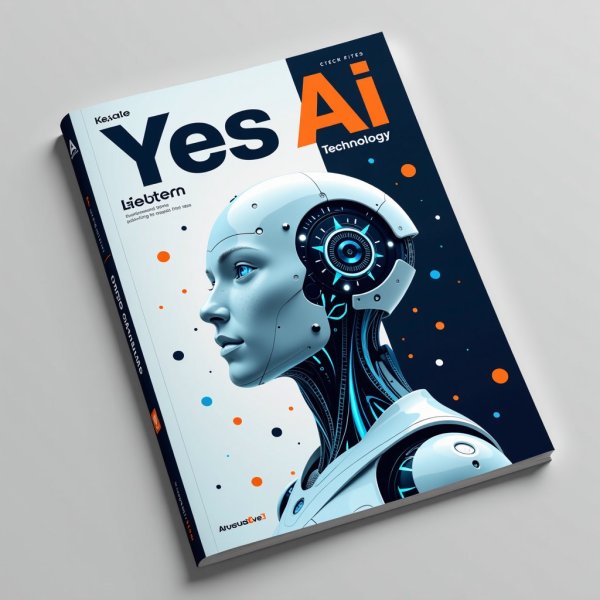 Дизайн обложки: Будущее Технологий с Yes Ai. flux