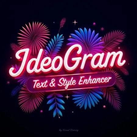LoRA ID: 782870. IdeoGram1024 Text Style Enhancer Flux.1 D LoRa