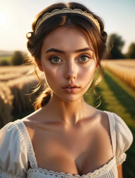 Завораживающая фотореалистичная портретная съемка. stable diffusion