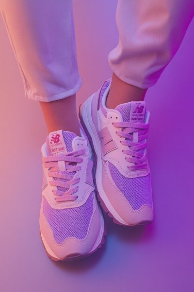 Модный Штрих: Фото New Balance в Пастельных Тонах. midjourney