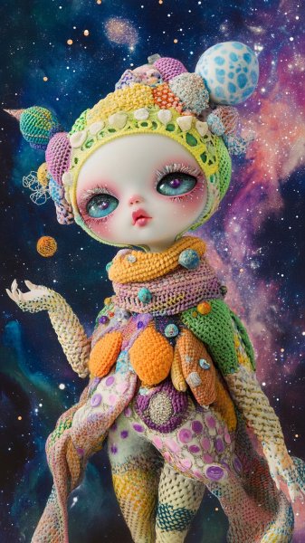 Необычное искусство: сюрреализм и живопись BJD. midjourney