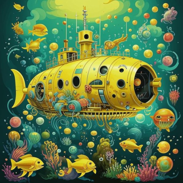 We all live in a yellow submarine