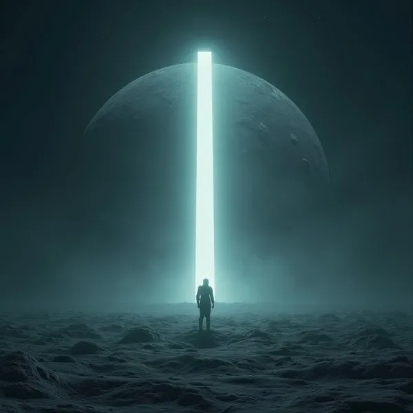 Одиночество на Луне: Свет Чужого Монитора. flux