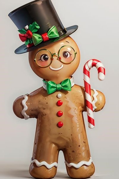 LoRA ID: 221021. GCP Gingerbread Cookie People (Concept)