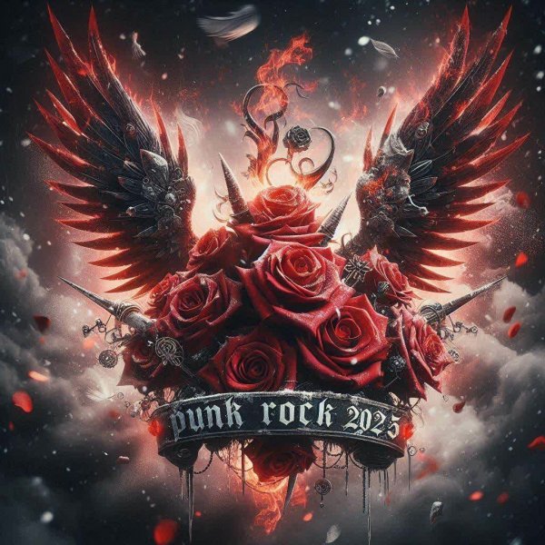 Готический Рок-Фьючер: Punk Rock 2025. Картинка из нейросети Dalle-3