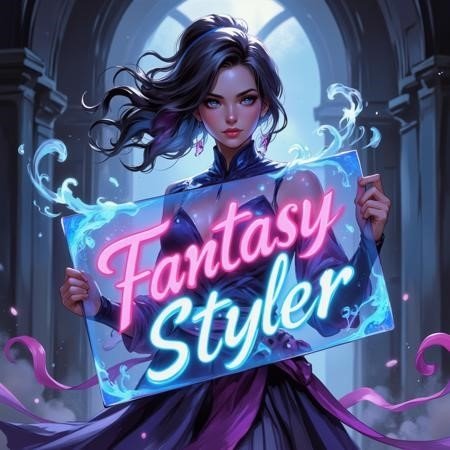 LoRA ID: 1231229. Fantasy Styler FLUX