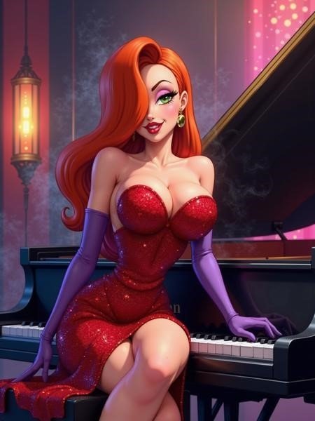 LoRA ID: 681699. Iconic Jessica Rabbit