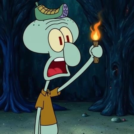 LoRA ID: 656823. Squidward FLUX