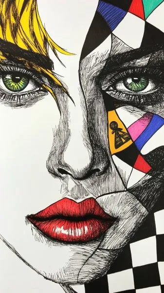 Портрет в стиле чьяроскуро: внутренний мир и дуальность. Нейронная сеть Midjourney