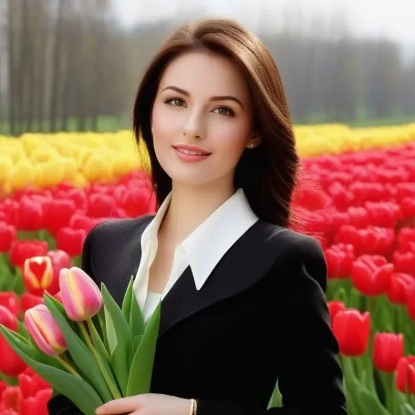 Поздравления ко Дню весны и красоты. Нейронная сеть Stable Diffusion