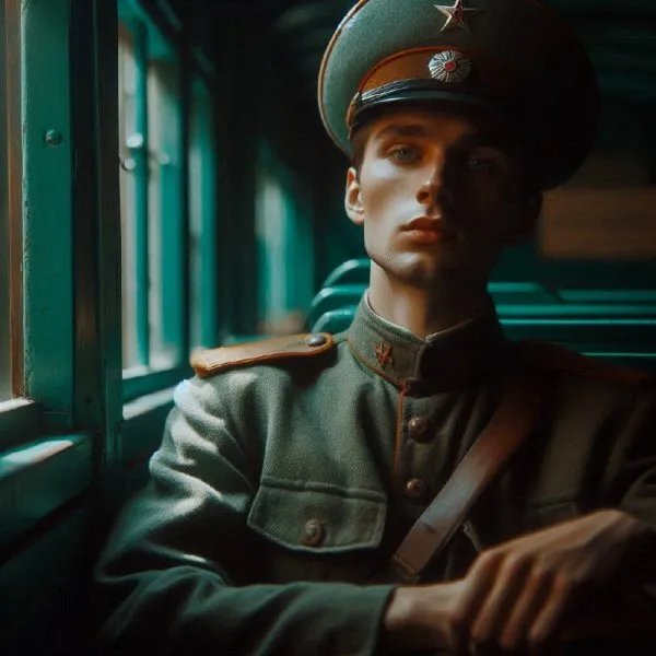 Дмитрий Харатьян в Зелёной карете: стиль двадцатых эпохи. Нейронная сеть Далли 3
