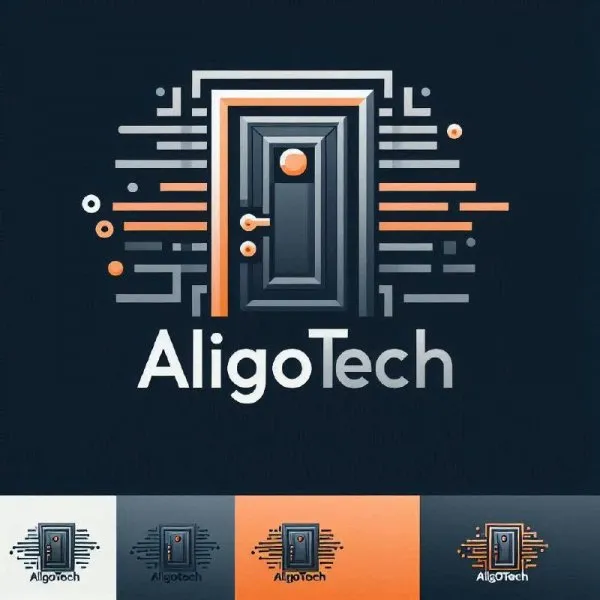 Современный логотип для Aligotech: технология в деталях. Нейронная сеть Dalle-3
