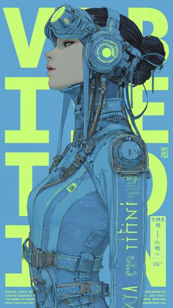 Неоновый киберпанк: эффектные детали и контрастные решения в стиле raw. Нейронная сеть Midjourney