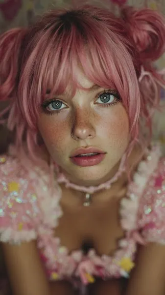 Пастельная мечта: нежная мода в стиле kawaii и эфирность. Генерация из нейронной сети Миджорни