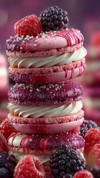 Ягодное наслаждение: фотореалистичный мир вкуса и текстур. Изображение из нейросети Midjourney