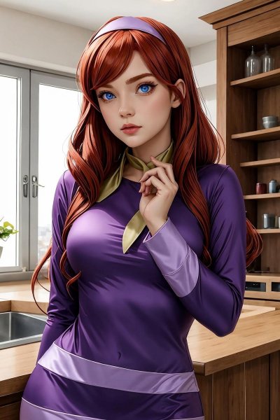 LoRA ID: 320224. Daphne Blake Cosplay (Scooby Doo)