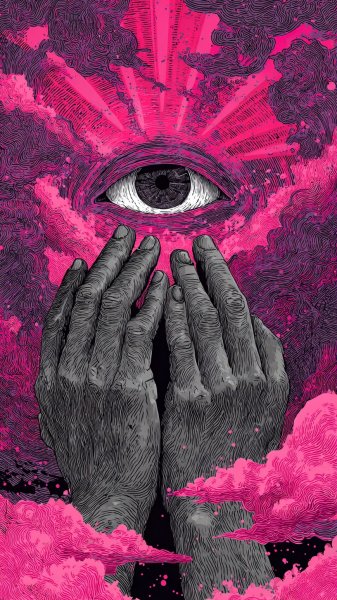 Лицо в тени: цифровое искусство и буря эмоций. Картинка из нейронной сети Миджорни