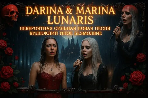 Darina   Marina LUNARIS: Иное безмолвие – мощный видеоклип под дождем и молниями. Генерация из нейронной сети Sora
