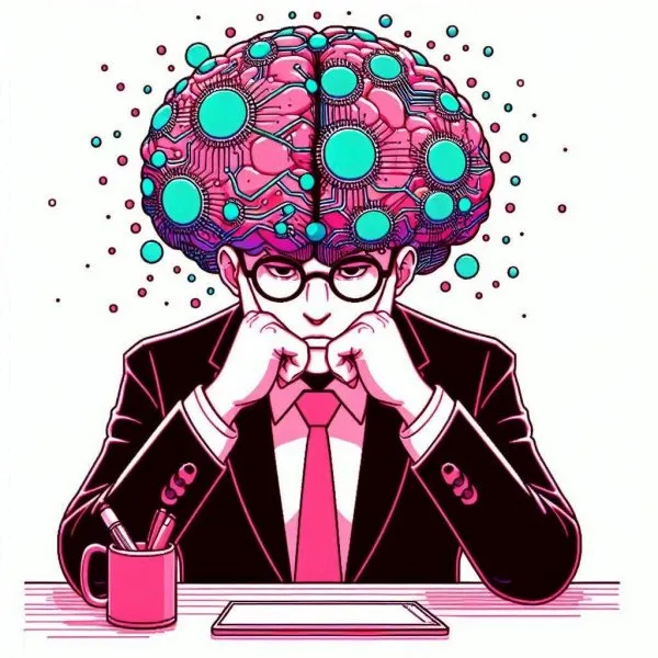 Взрыв мозга: напряжение, креатив и оттенки Тиффани. Нейронная сеть Dalle 3