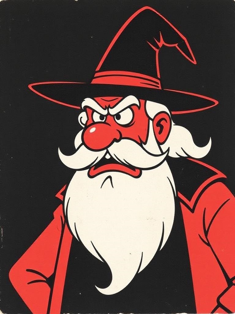 LoRA ID: 1108391. Wizard s Vintage Minimalism Cartoon