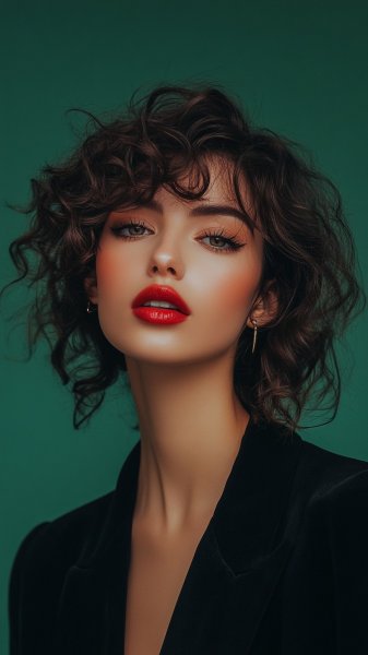 Элегантная модель: сила и стиль в фотореалистичном образе. Нейронная сеть Миджорни