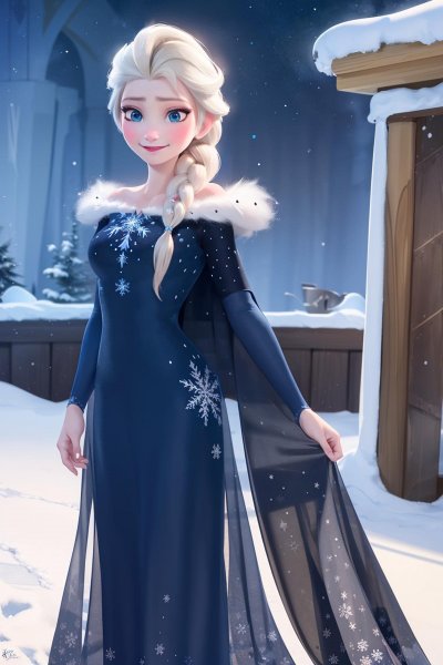 LoRA ID: 92550. Frozen Elsa
