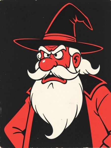LoRA ID: 1108391. Wizard s Vintage Minimalism Cartoon