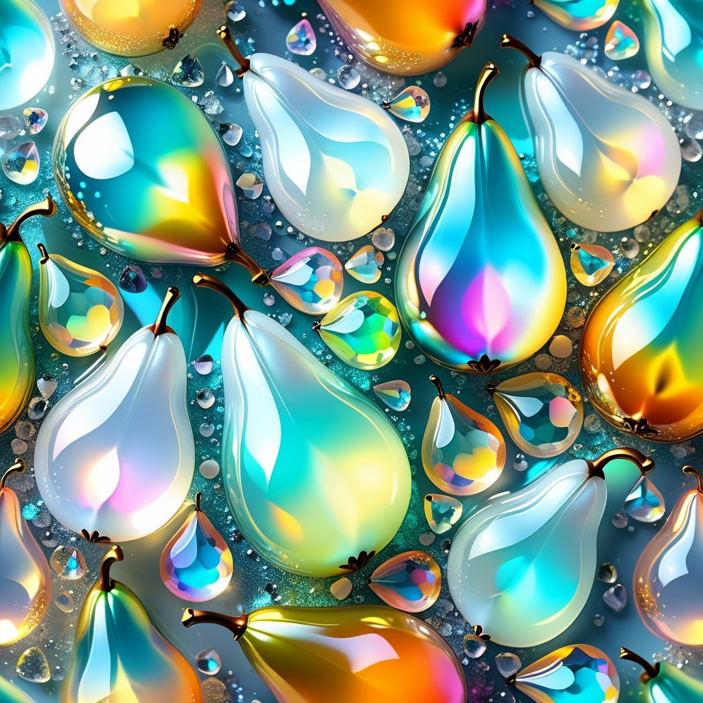 Нежные оттенки прозрачности: фрукты, кристаллы и фрактальные узоры. Генерация из нейросети Стейбл Дифьюжен Нежные оттенки прозрачности: фрукты, кристаллы и фрактальные узоры. Генерация из нейросети Стейбл Дифьюжен